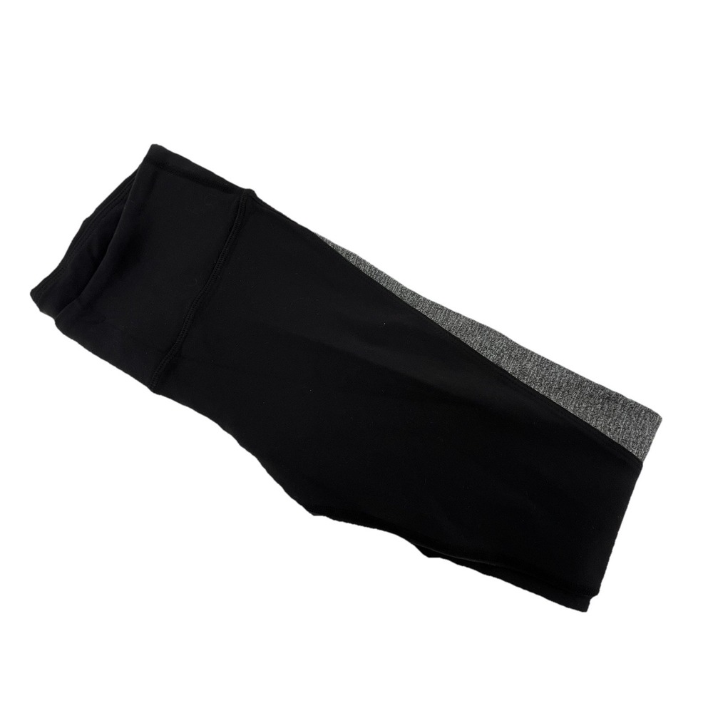 Pure Barre Womens Black Ankle Athletic Active Workout Legging Compression Size S
